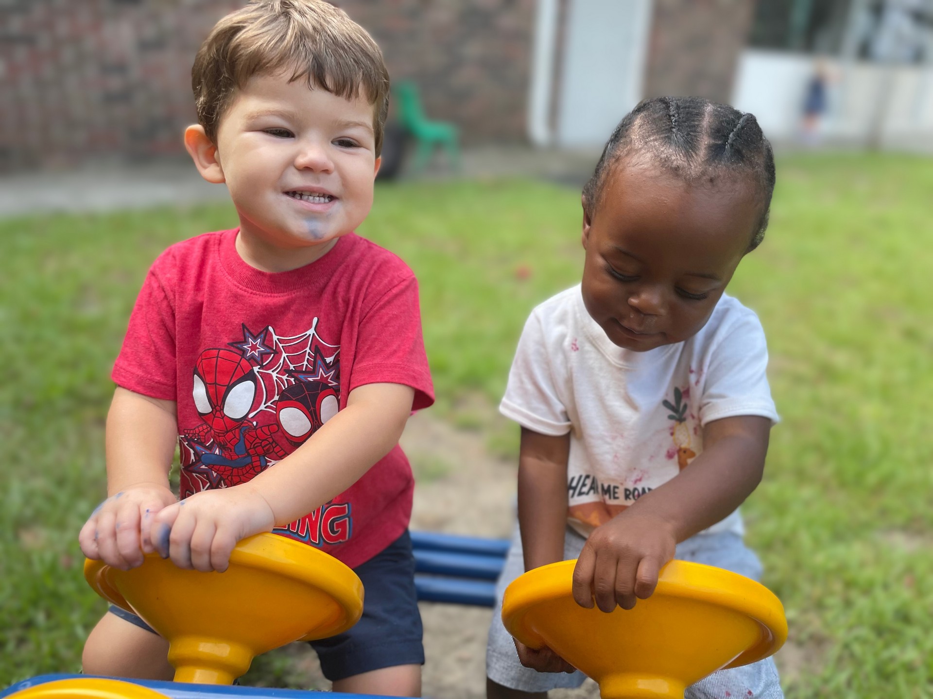 Enjoying outside!